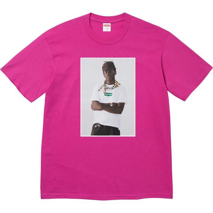 Supreme Tyler, The Creator Tee Photo Tee Magenta