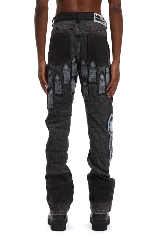 Who Decides War Patched Arch Pant Black