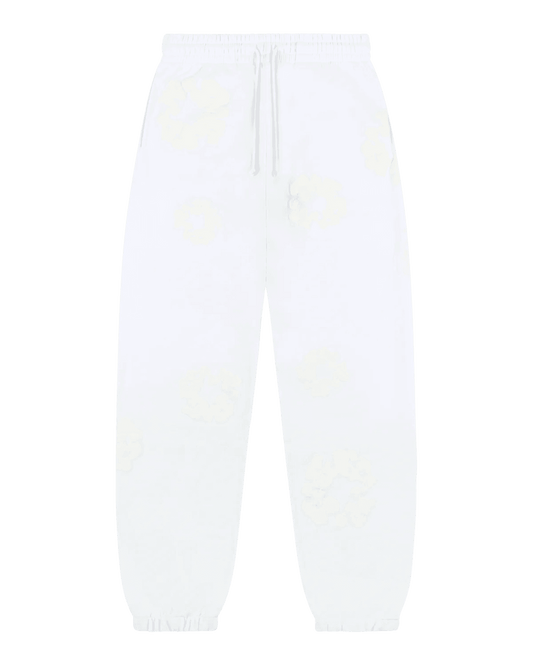 Denim Tears Mono Cotton Wreath Sweatpants White