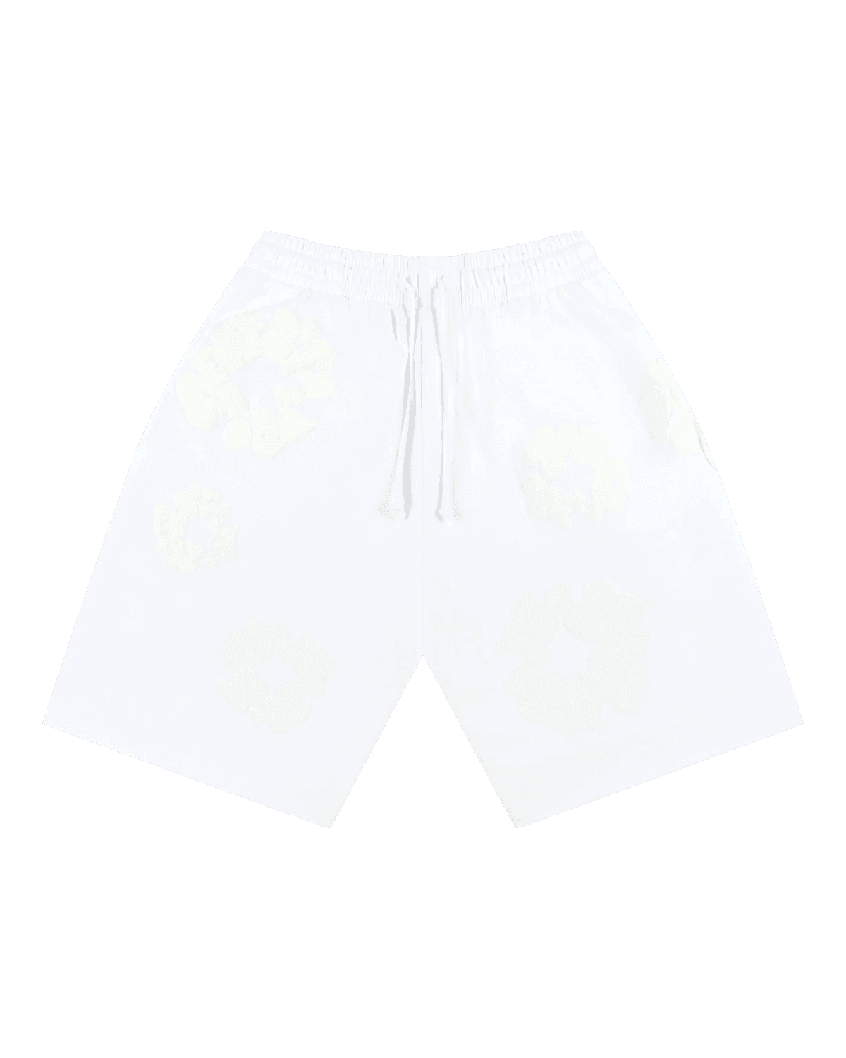 Denim Tears Mono Cotton Wreath Shorts White