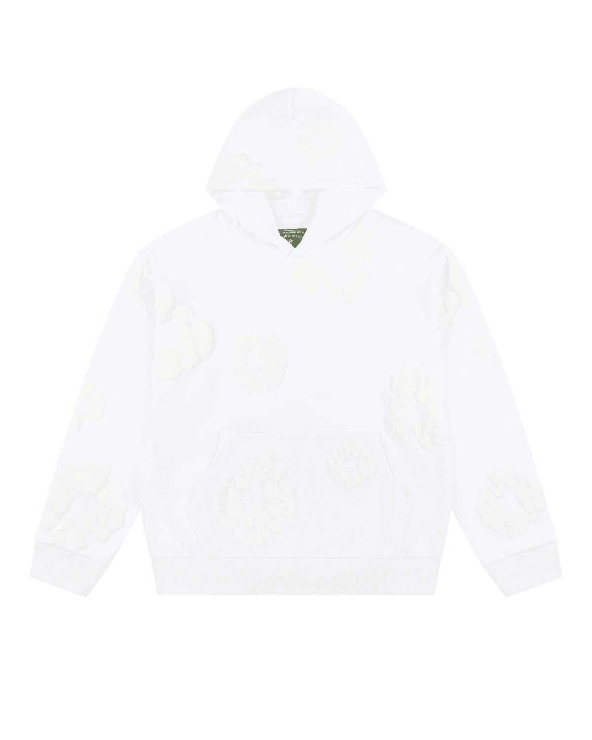 Denim Tears Mono Cotton Wreath Sweatshirt White