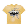 Hellstar T-shirt con stampa di Gesù Gialla