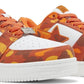 A Bathing Ape x Heron Presto Bape Sta Orange - Supra Sneakers