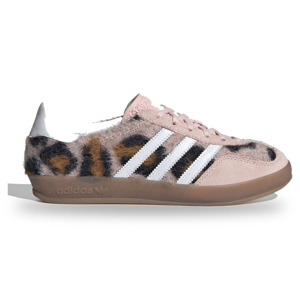 Adidas Gazelle Indoor atmos Pink Trinity Leopard Sand Pink (Women's) sneakers — style JS4600 — photo 1 of 5