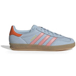 adidas Gazelle Indoor Wonder Blue Solar Orange Gum (Women's) sneakers — style JI2720 — photo 1 of 5 - Image 1