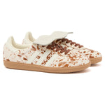 Adidas Samba LT Cow Print Brown White (Women's) - Image 2