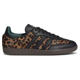 Adidas Samba OG Schwarz Grün Leopard (Damen)