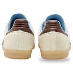 Adidas Samba OG Cream Dark Brown Blue Pony Hair (Women's) - Image 4