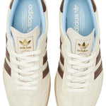 Adidas Samba OG Cream Dark Brown Blue Pony Hair (Women's) - Image 5