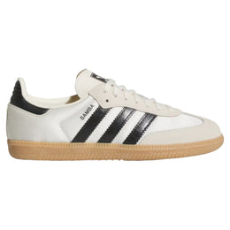 Adidas Samba OG Satin Creme Weiß Core Schwarz Gum (GS)