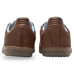 Adidas Samba OG Dark Brown Cream Blue Pony Hair (Women's) - Image 4