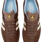 Adidas Samba OG Dark Brown Cream Blue Pony Hair (Women's) - Image 5