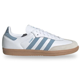 Adidas Samba OG Weiß Alumina Aschblau (Damen)