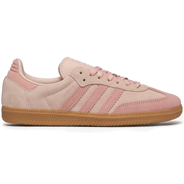 adidas Samba OG Wonder Quartz Wonder Mauve women’s sneaker, lateral side profile on a white background