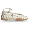 Adidas Taekwondo Mei Ballet Basketweave Cream White (Women's)