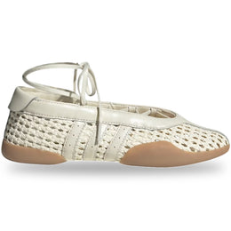 Adidas Taekwondo Mei Ballet Basketweave Cream White (Women's)
