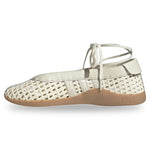 Adidas Taekwondo Mei Ballet Basketweave Cream White (Women's) sneakers — style KI3582 — photo 3 of 5 - Image 3