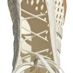 Adidas Taekwondo Mei Ballet Basketweave Cream White (Women's) sneakers — style KI3582 — photo 4 of 5 - Image 4