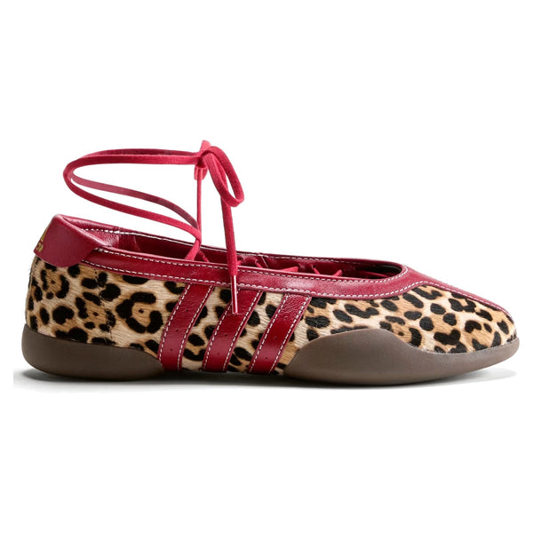 Adidas Taekwondo Mei Ballet Leopard Print Team Victory Red (Women's) sneakers — style KJ0647 — photo 1 of 5