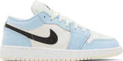 Air Jordan 1 Low Ice Blue Black - Supra Sneakers