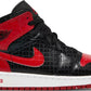 Air Jordan 1 Mid Bred Text - Supra Sneakers