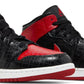 Air Jordan 1 Mid Bred Text - Supra Sneakers