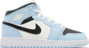 Air Jordan 1 Mid Ice Blue - Supra Sneakers