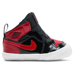 Air Jordan 1 Retro High Crib OG Patent Bred (Toddler Bootie) - Image 1