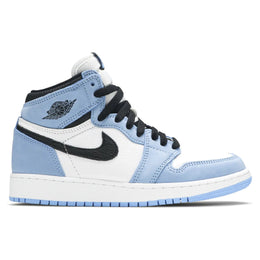 Air Jordan 1 Retro High Weiß University Blue Schwarz (GS)
