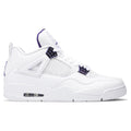 Air Jordan 4 Retro Metallisch Lila