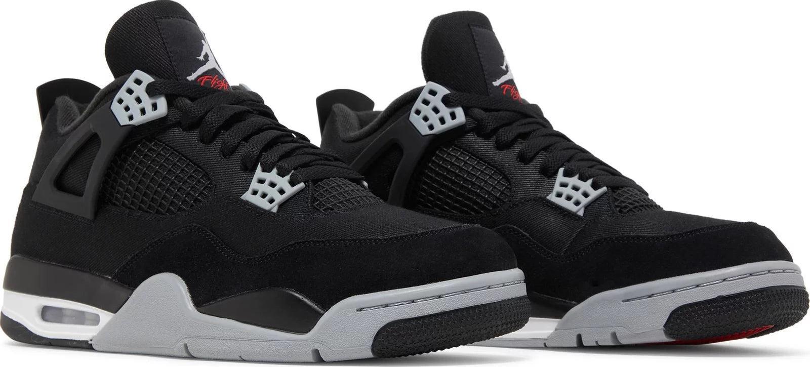 Air Jordan 4 Retro SE Black Canvas - Supra Sneakers