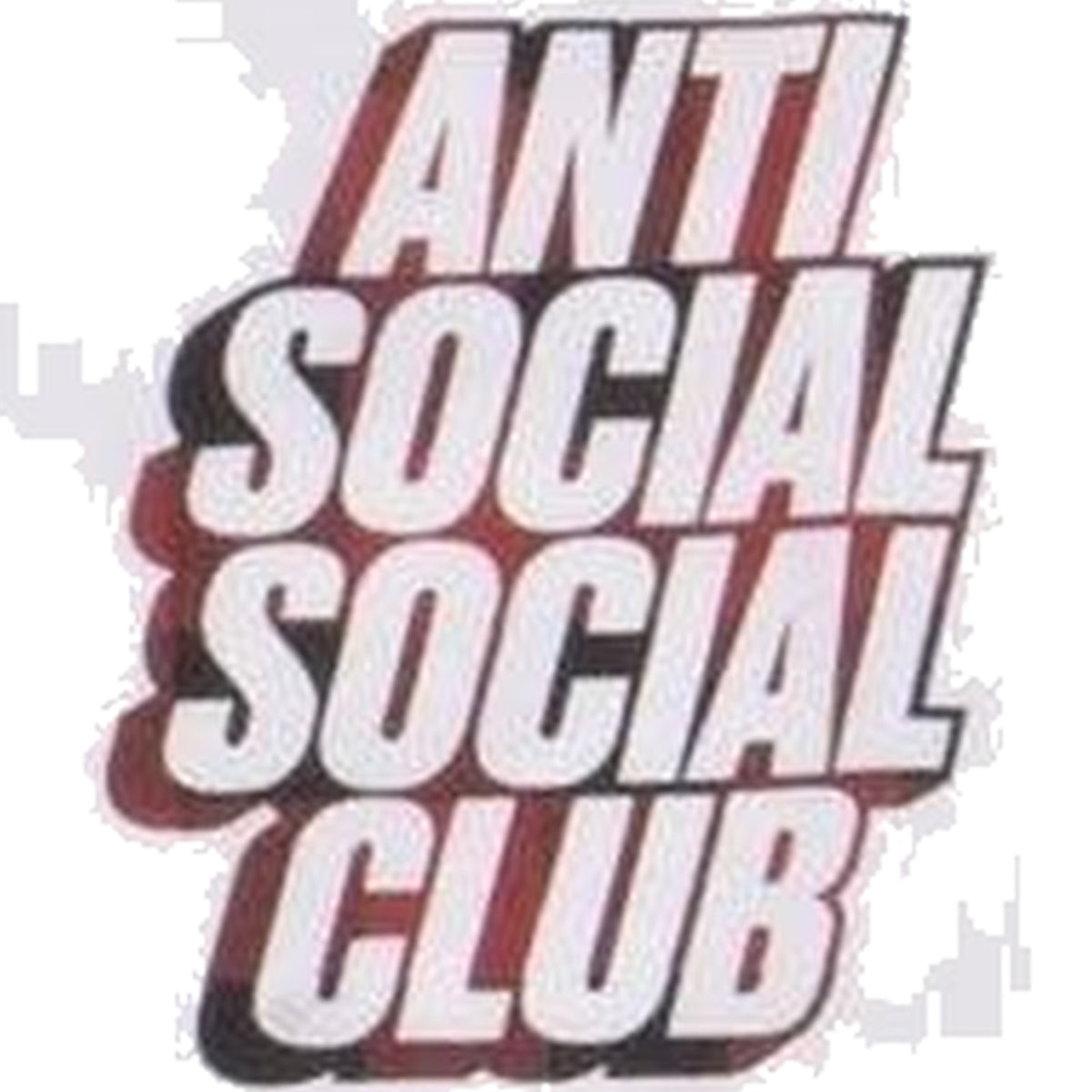 Anti Social Social Club Plaid Red Tee White - Supra Sneakers