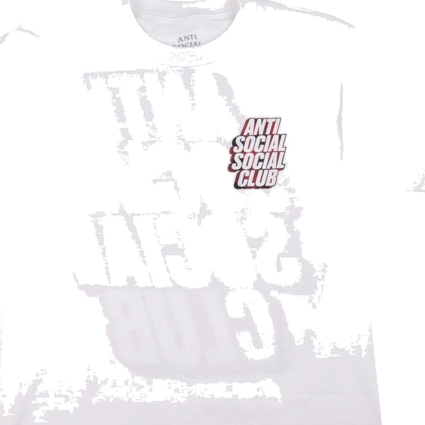Anti Social Social Club Plaid Red Tee White - Supra Sneakers