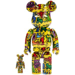 Bearbrick Keith Haring #5 100% & 400% Set - Supra Sneakers - Image 3