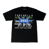Cactus Plant Flea Market Coachella Wochenende 2 T-Shirt Schwarz