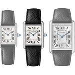 Cartier Tank Must de Cartier Watch, Large Model, Steel, Leather - Image 2