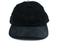 Chrome Hearts Berretto da Baseball 5 Pannelli in Scamosciato Nero con Pugnale