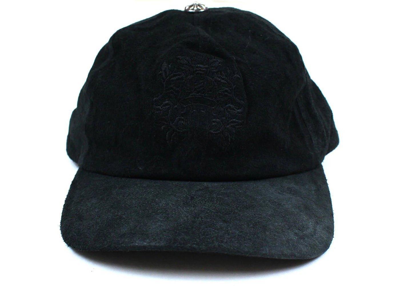 Chrome Hearts 5 Panel Suede Dagger Baseball Cap Black - Supra Sneakers