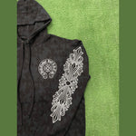 Chrome Hearts Cemetery Cross Pullover Hoodie Black - Supra Sneakers - Image 5