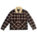 Chrome Hearts Giacca in pile a tartan con motivi di pecore nere