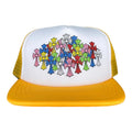 Chrome Hearts Croce Cimiteriale Cappello Trucker Giallo e Bianco
