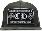 Chrome Hearts CH Hollywood Trucker Hat Camo - Supra Sneakers - Image 1