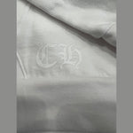 Chrome Hearts Horseshoe Floral Zip-Up Hoodie White - Supra Sneakers - Image 8