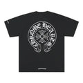 Chrome Hearts Hufeisen-Logo T-Shirt Schwarz