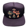 Chrome Hearts King Taco Tarnkreuz Trucker Cap Schwarz
