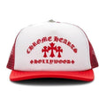 Chrome Hearts King Taco Cross Trucker Hut Rot