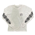 Chrome Hearts Las Vegas T-shirt a maniche lunghe Bianca