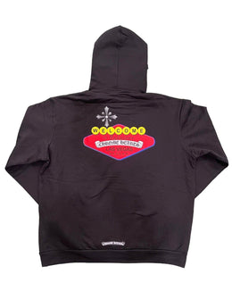 Chrome Hearts Las Vegas Felpa con cappuccio pullover nera