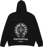 Chrome Hearts Los Angeles Horseshoe Hoodie Black - Supra Sneakers - Image 2
