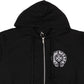 Chrome Hearts Los Angeles Horseshoe Zip-Up Hoodie Black - Supra Sneakers